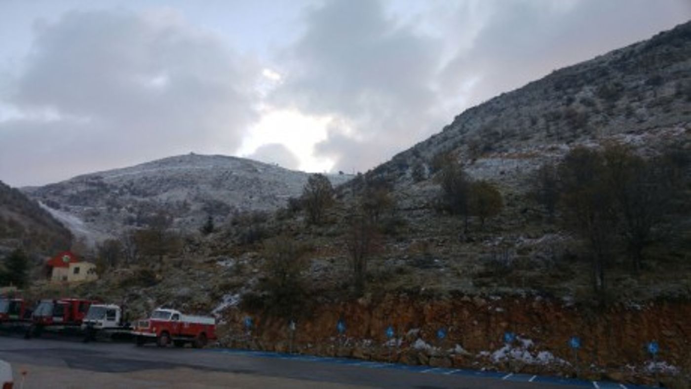 שכבת שלג ראשונה כיסתה את החרמון; תיעוד