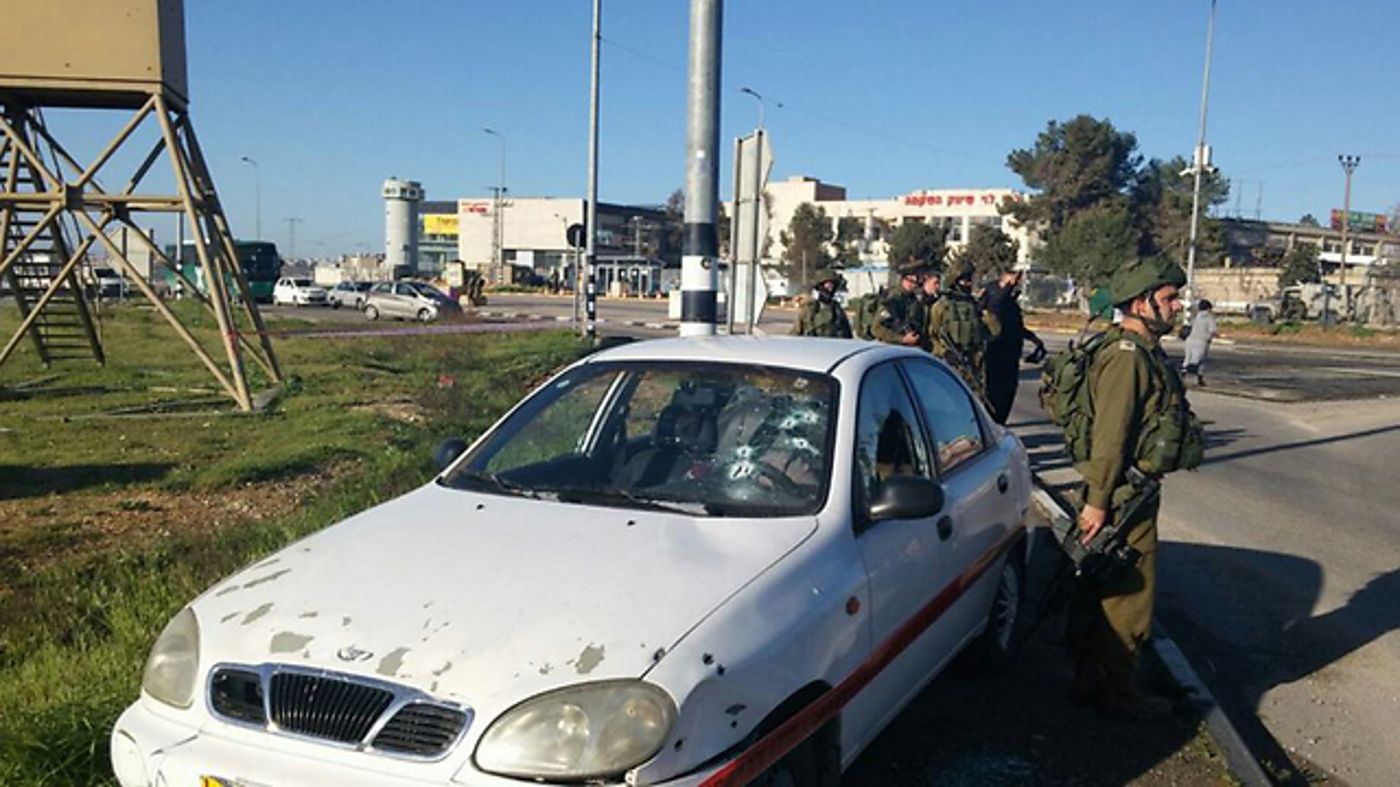 פיגוע במקום שבו נרצחו אליאב גלמן והדר בוכריס הי"ד