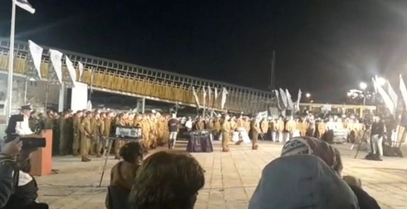בזכות החרדים: כך נראה טקס ההשבעה בכותל