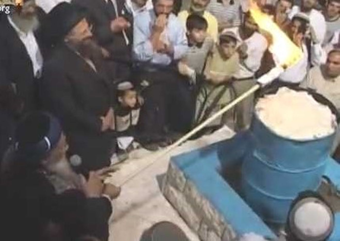 ההדלקה האחרונה של הרב מרדכי אליהו זצ"ל