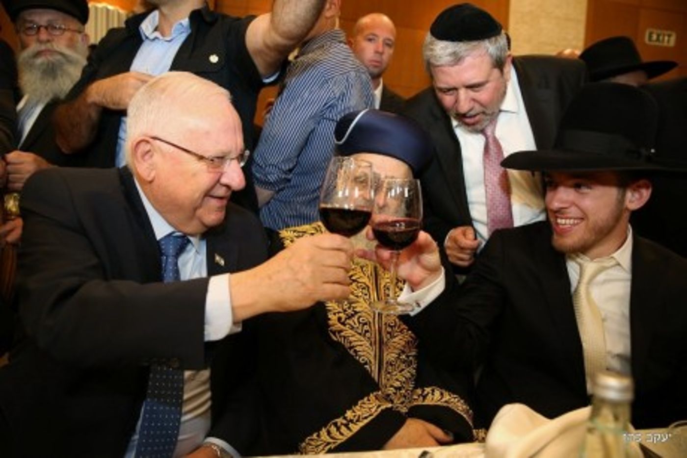 גלריית ענק: כל המי ומי בחתונת הרב יצחק יוסף