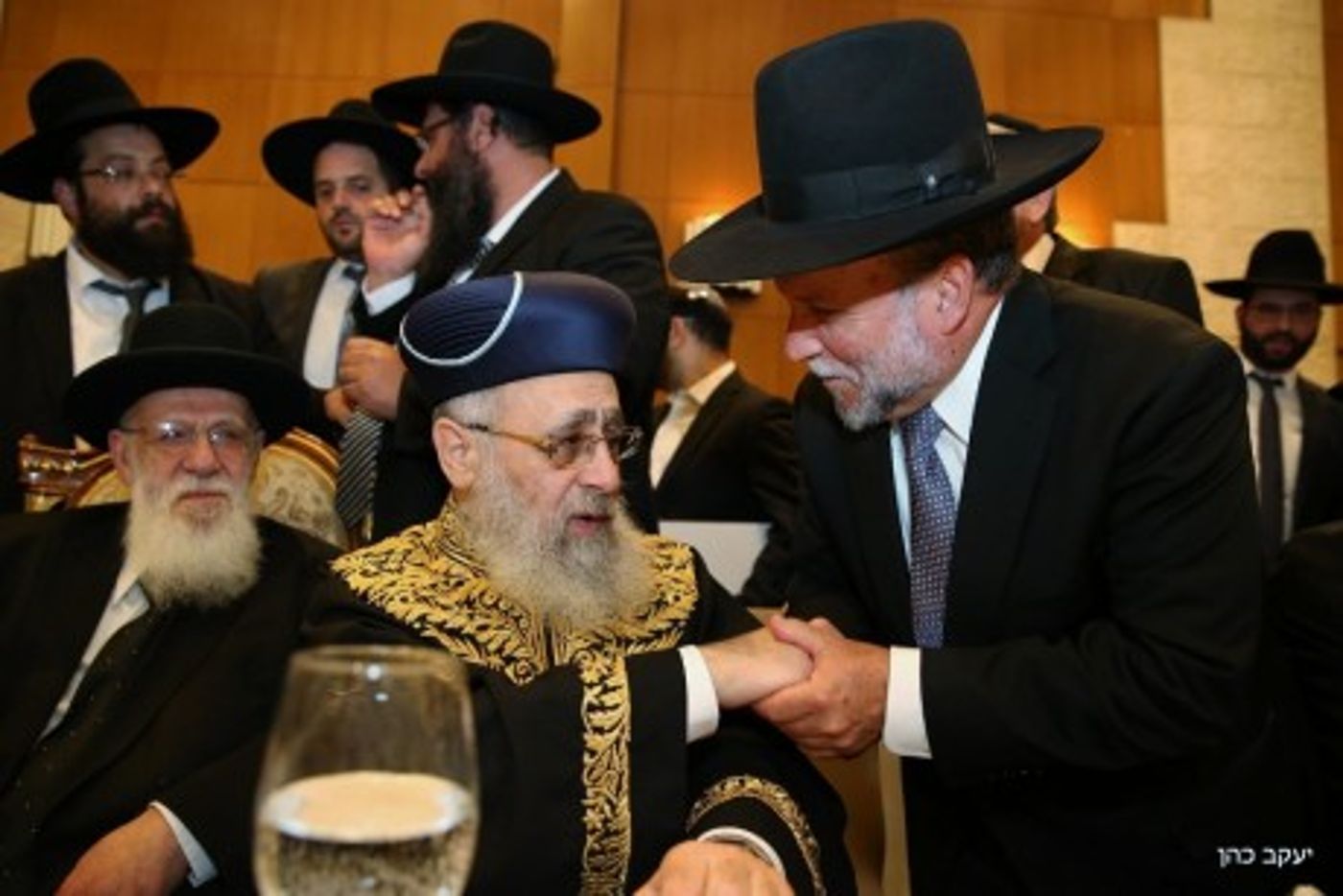 גלריית ענק: כל המי ומי בחתונת הרב יצחק יוסף