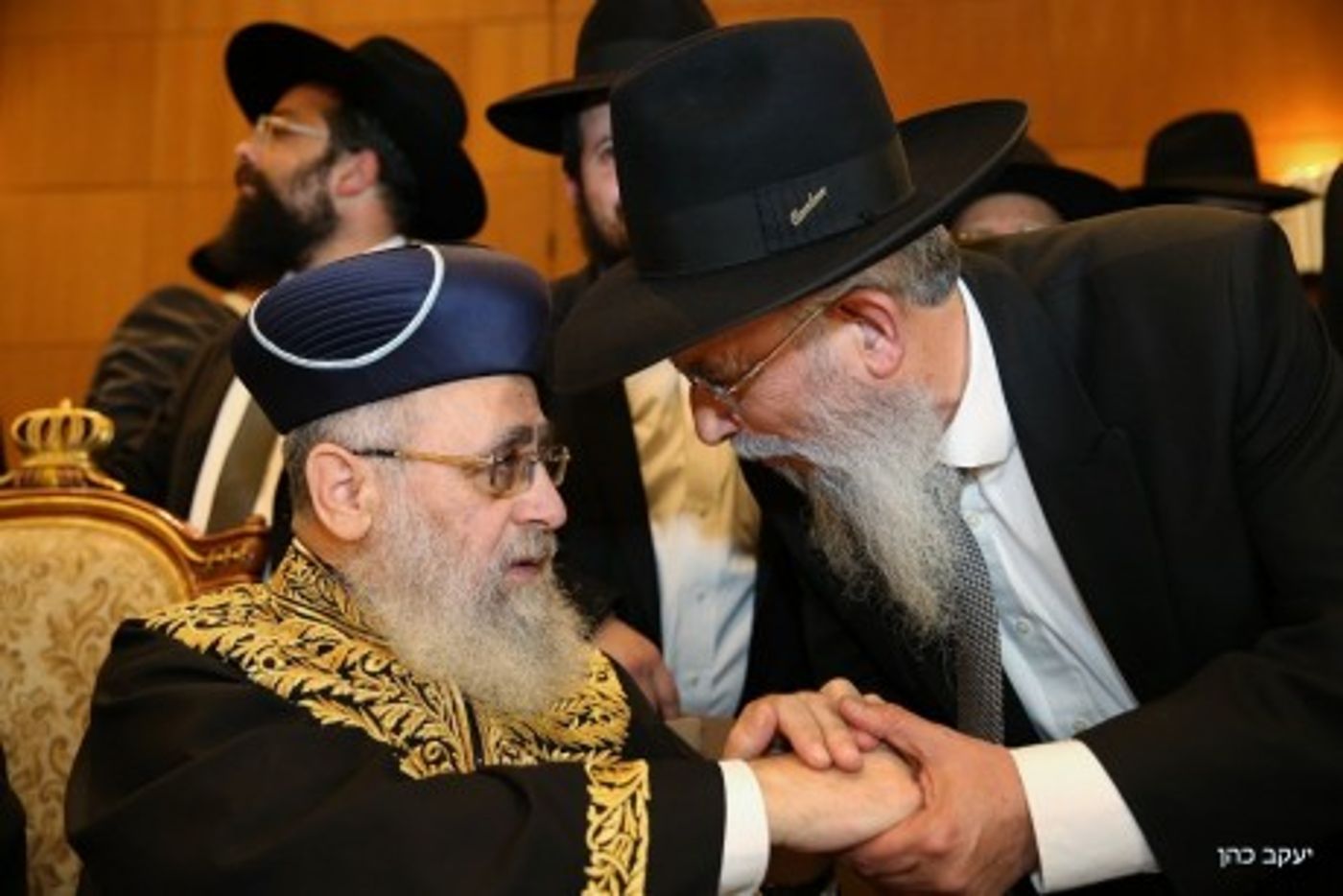 גלריית ענק: כל המי ומי בחתונת הרב יצחק יוסף