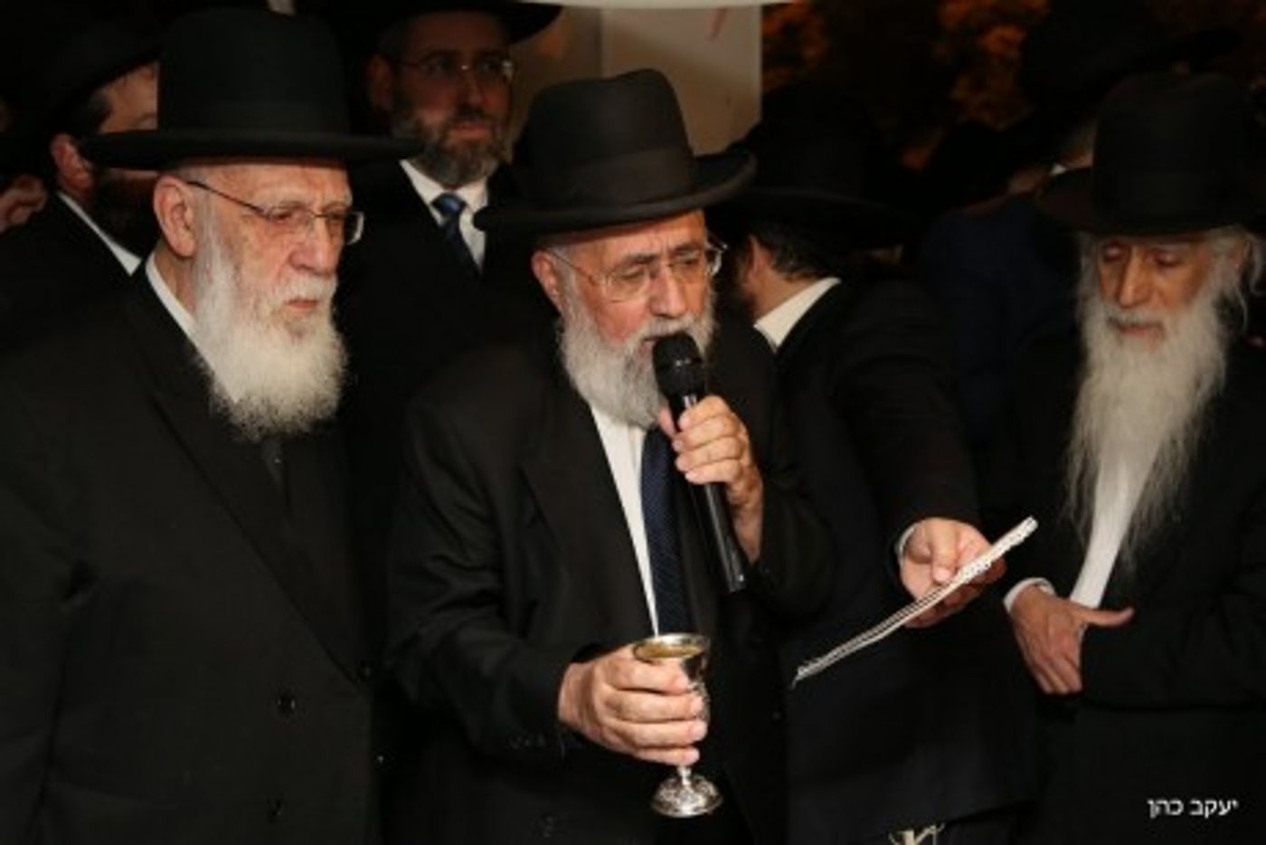 גלריית ענק: כל המי ומי בחתונת הרב יצחק יוסף