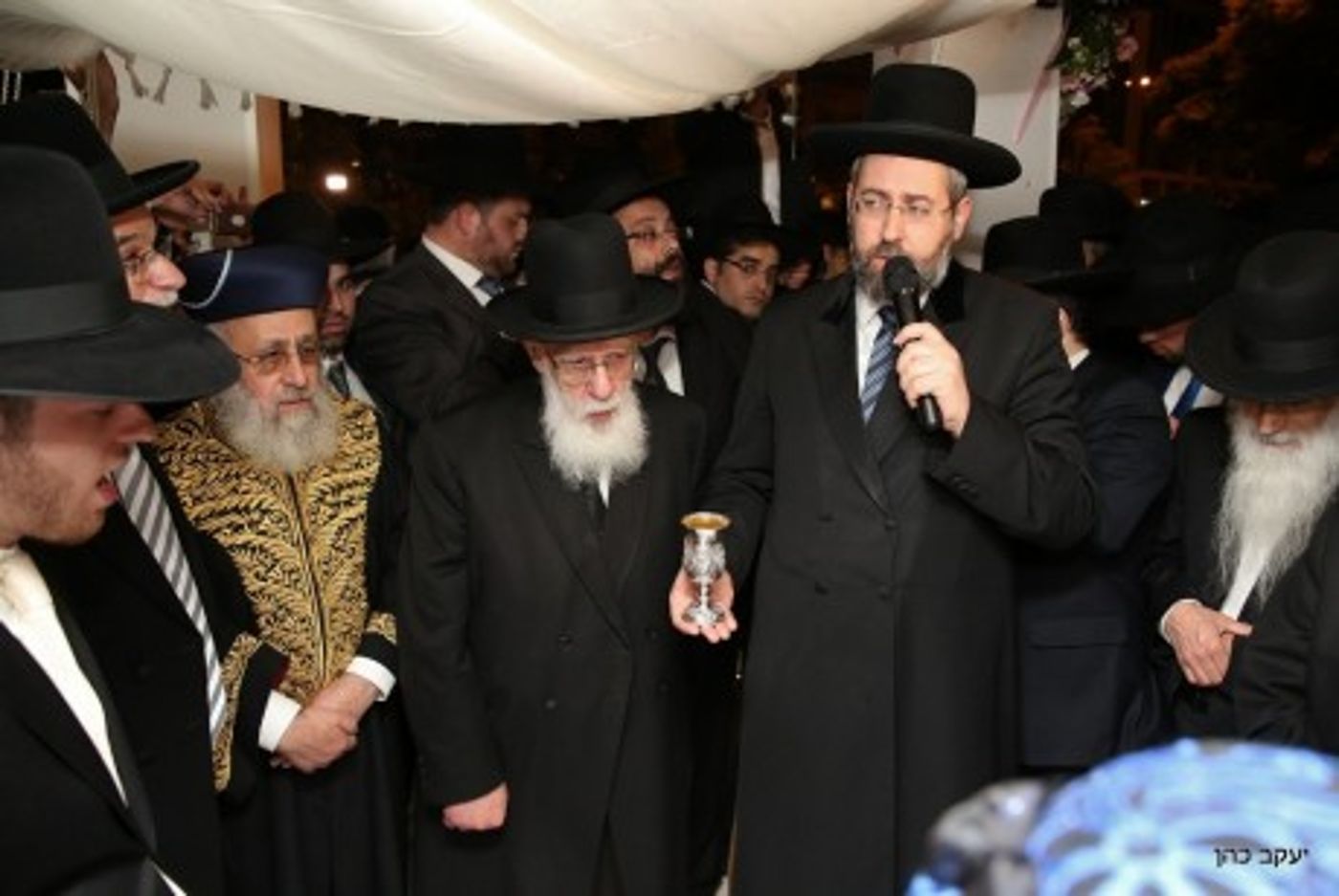 גלריית ענק: כל המי ומי בחתונת הרב יצחק יוסף