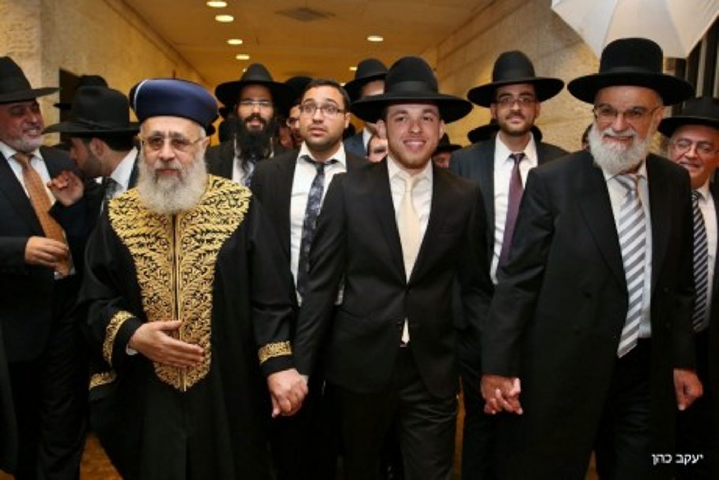 גלריית ענק: כל המי ומי בחתונת הרב יצחק יוסף