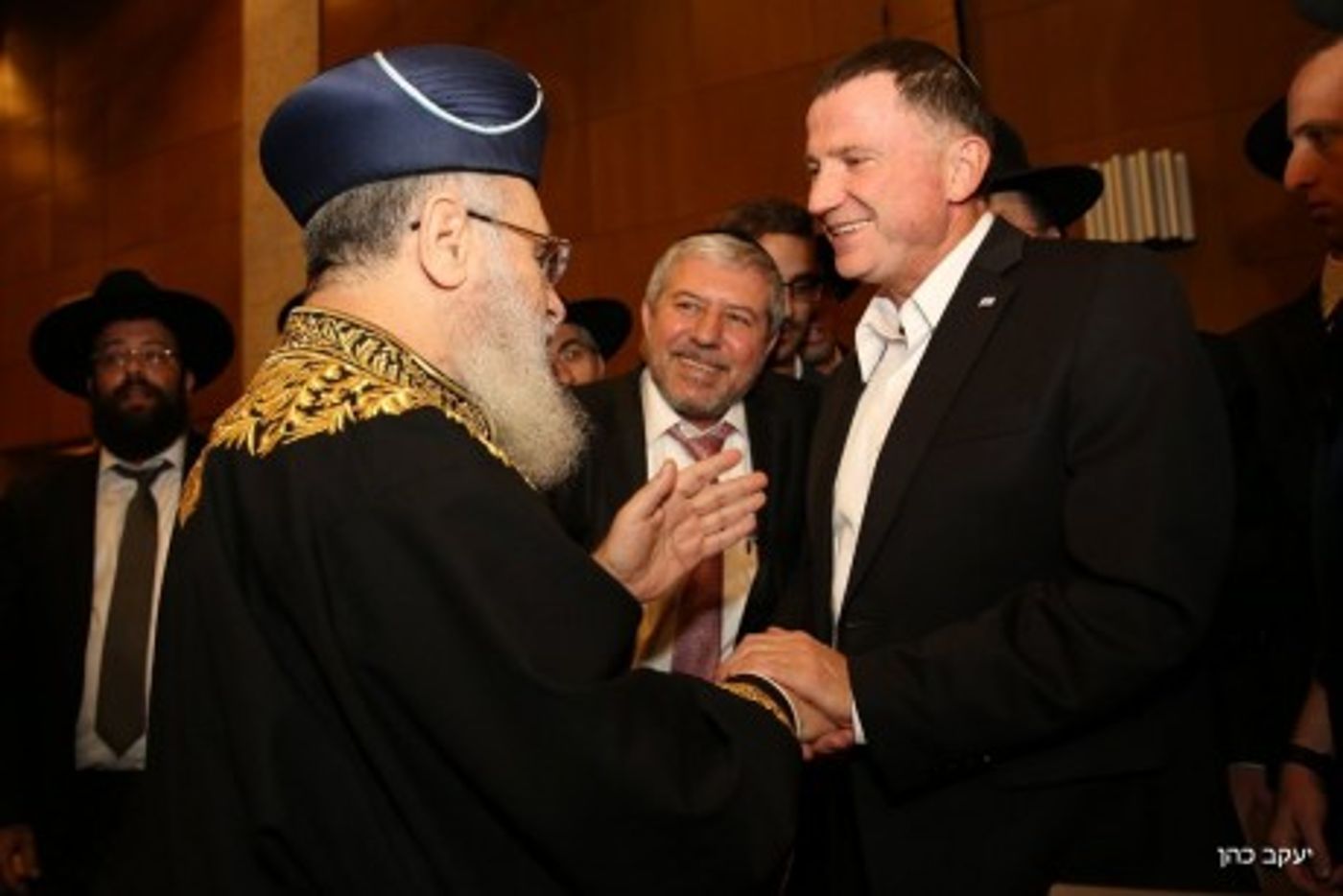 גלריית ענק: כל המי ומי בחתונת הרב יצחק יוסף