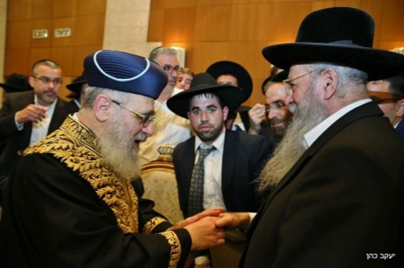 גלריית ענק: כל המי ומי בחתונת הרב יצחק יוסף