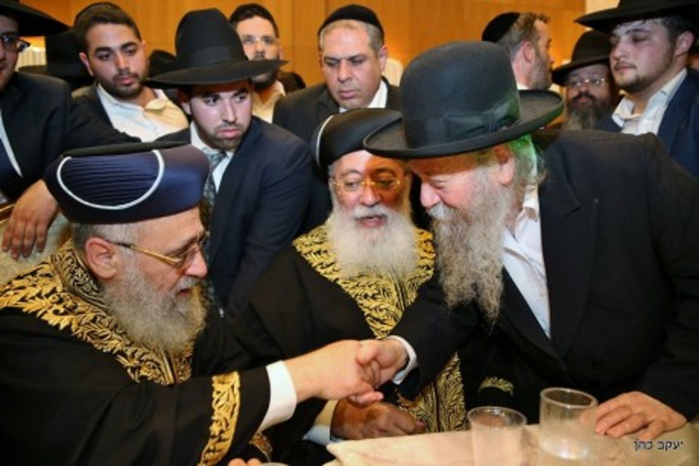 גלריית ענק: כל המי ומי בחתונת הרב יצחק יוסף