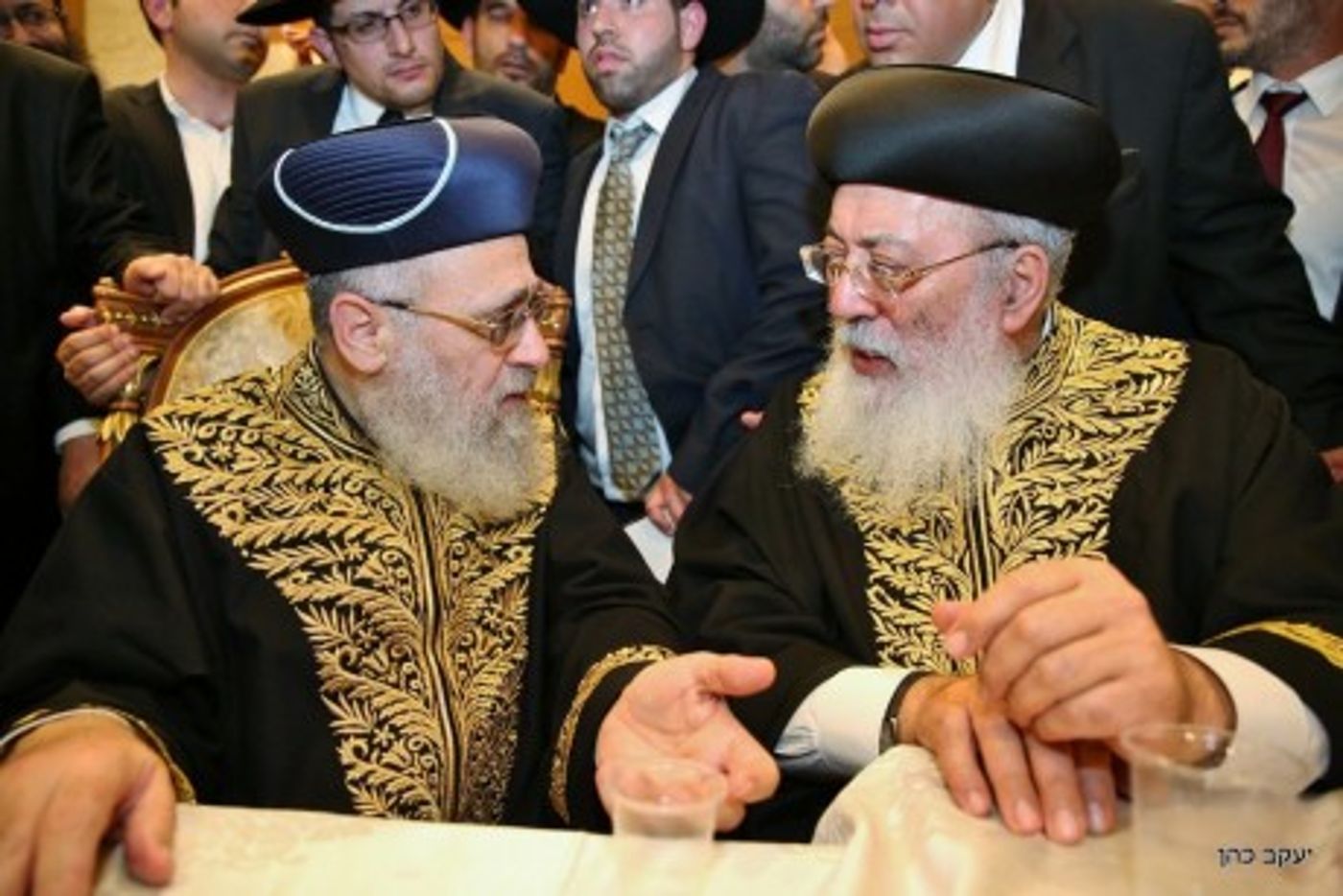 גלריית ענק: כל המי ומי בחתונת הרב יצחק יוסף
