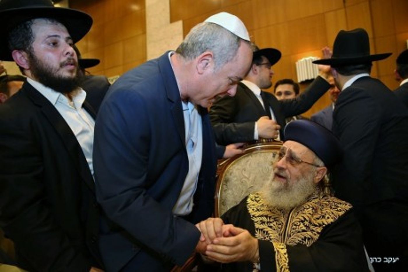 גלריית ענק: כל המי ומי בחתונת הרב יצחק יוסף