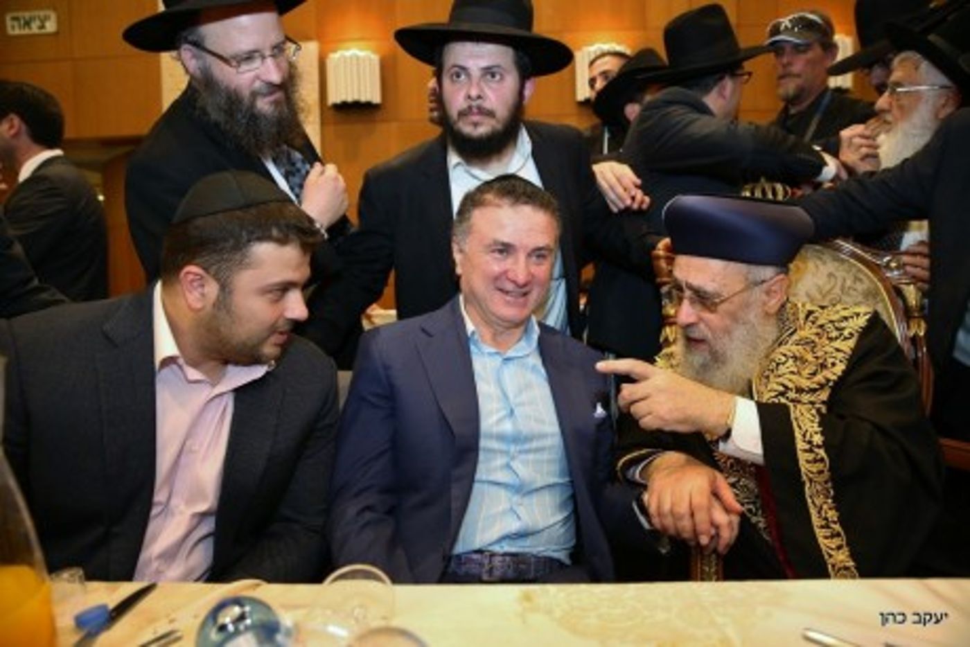 גלריית ענק: כל המי ומי בחתונת הרב יצחק יוסף