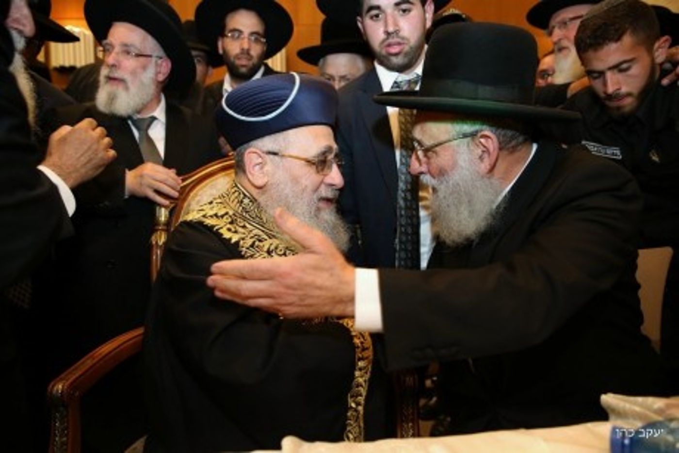 גלריית ענק: כל המי ומי בחתונת הרב יצחק יוסף