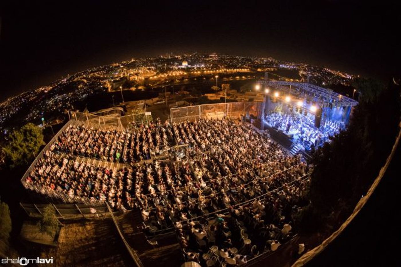 גלריה מרהיבה • מופע 'מעל פסגת הר הזיתים'