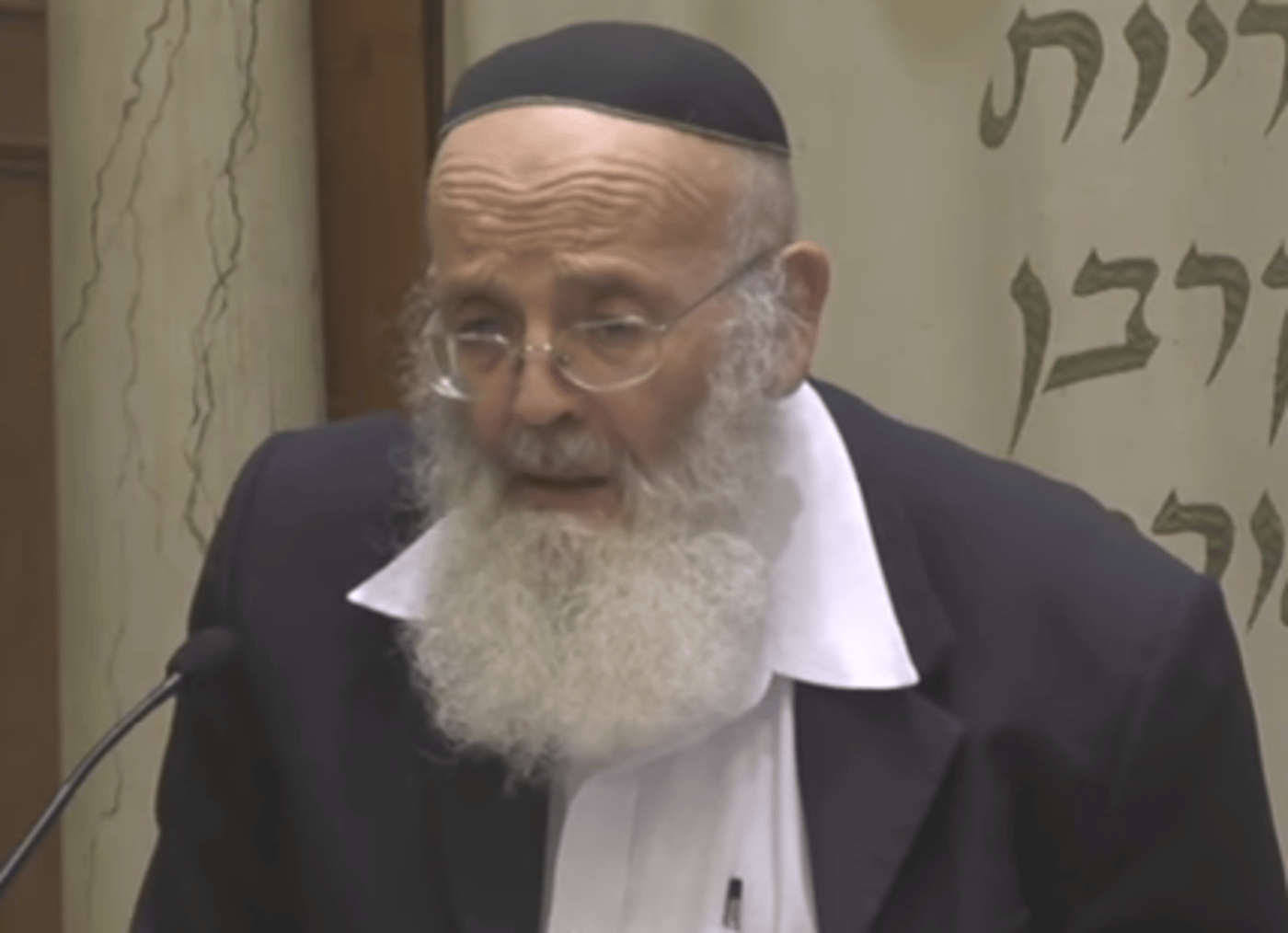 צפו: הווארט האחרון של הרב חנוך בן פזי זצ"ל