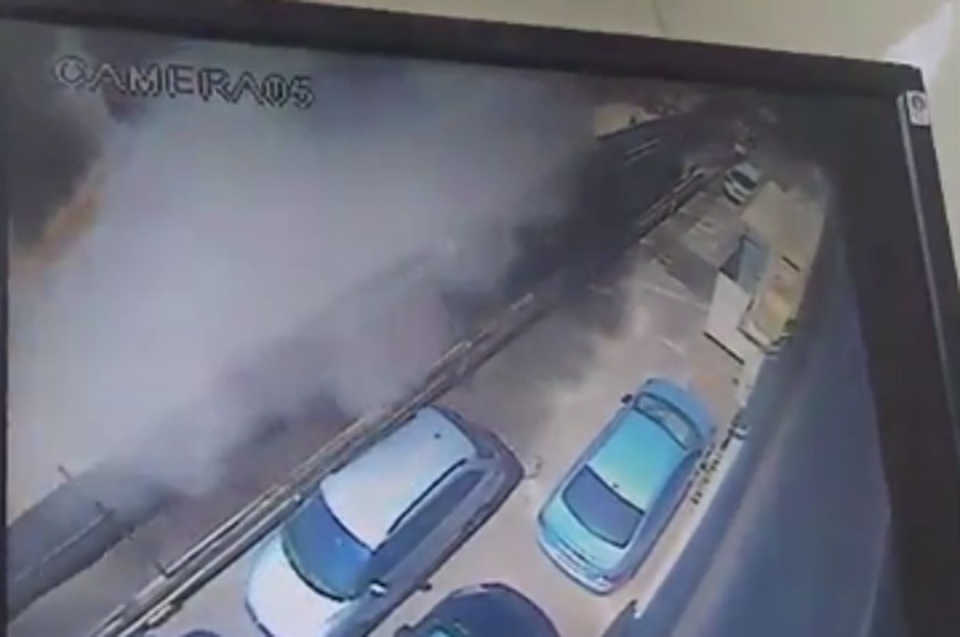 צפו בקטסטרופה: רגעי קריסת החניון בתל אביב