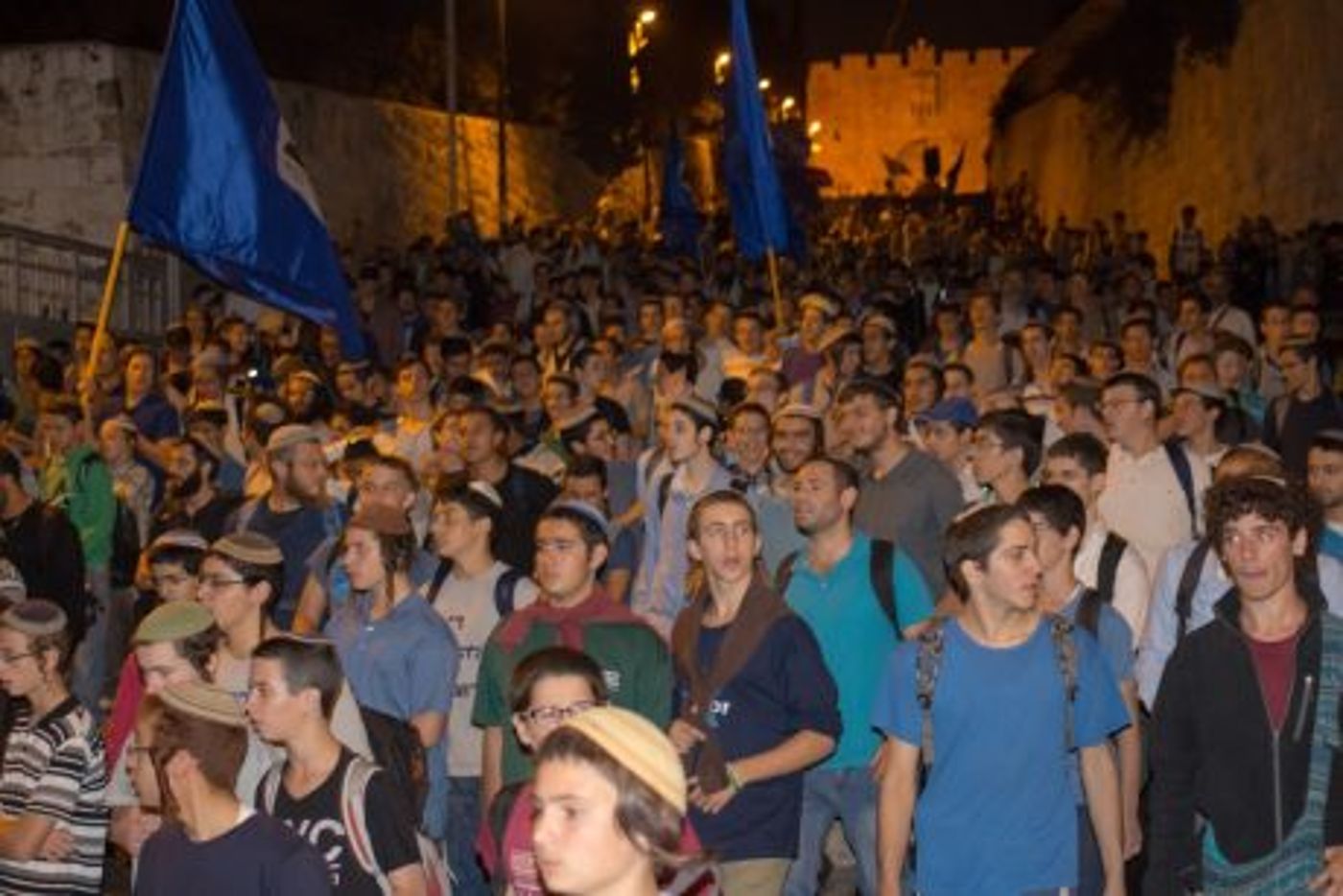 גלריה: סליחות מול שערי הר הבית