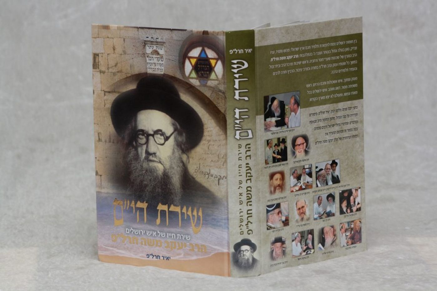 כריכה כפולה ספר שירת הים