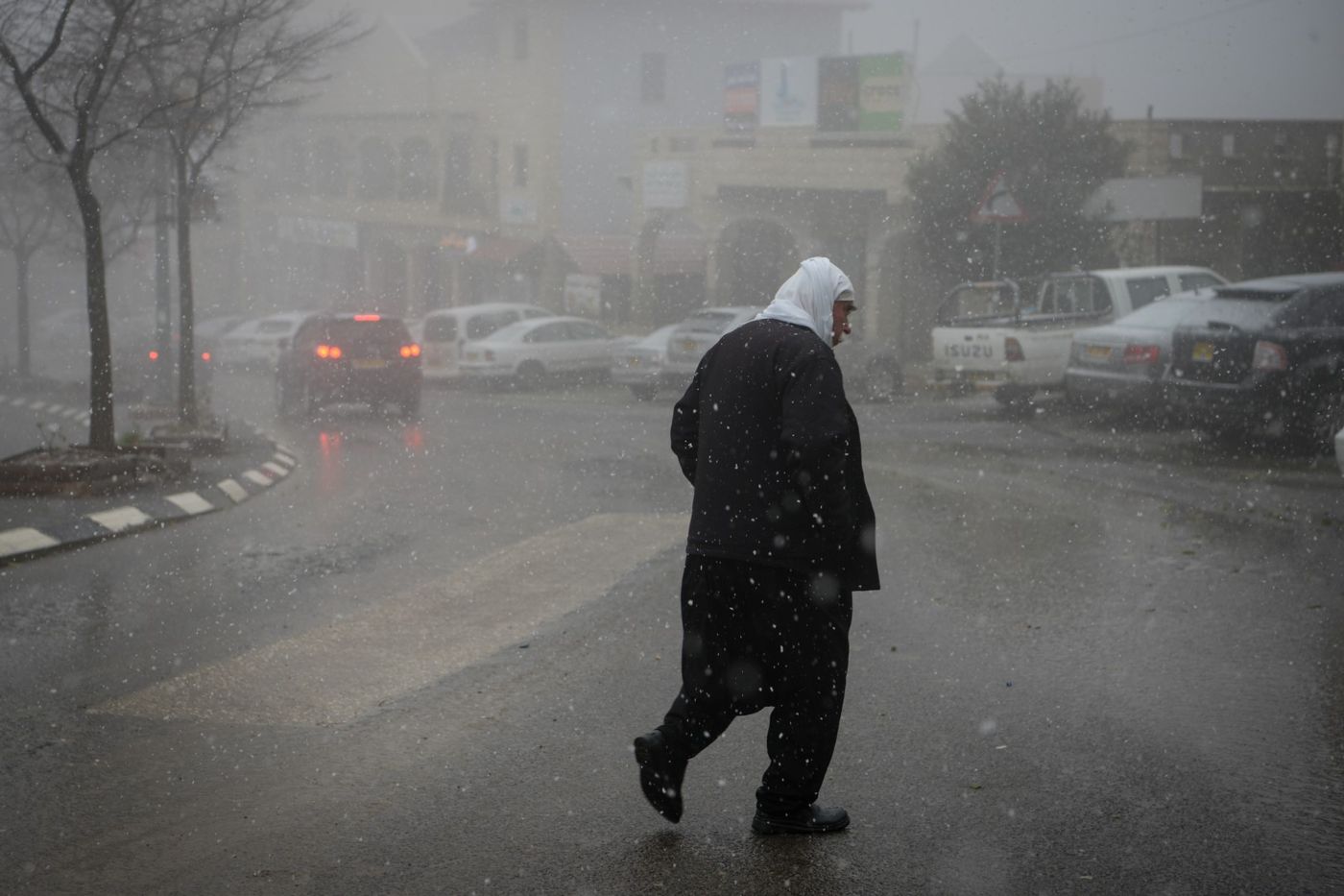 הכינו את עצמכם: אפשרות לשלג בהרי יו"ש בשבת