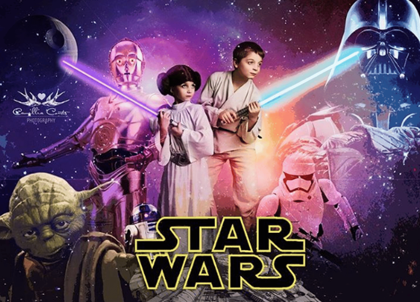 לא רק נסיכות (צילום מתוך האינסטגרם disneyinspiredphoto@)