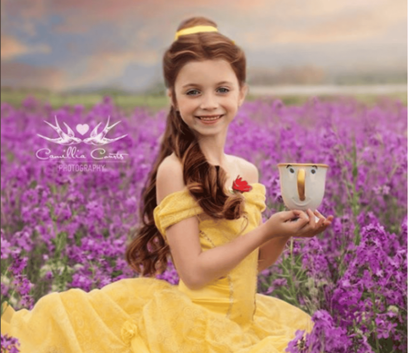בל (צילום מתוך האינסטגרם disneyinspiredphoto@)