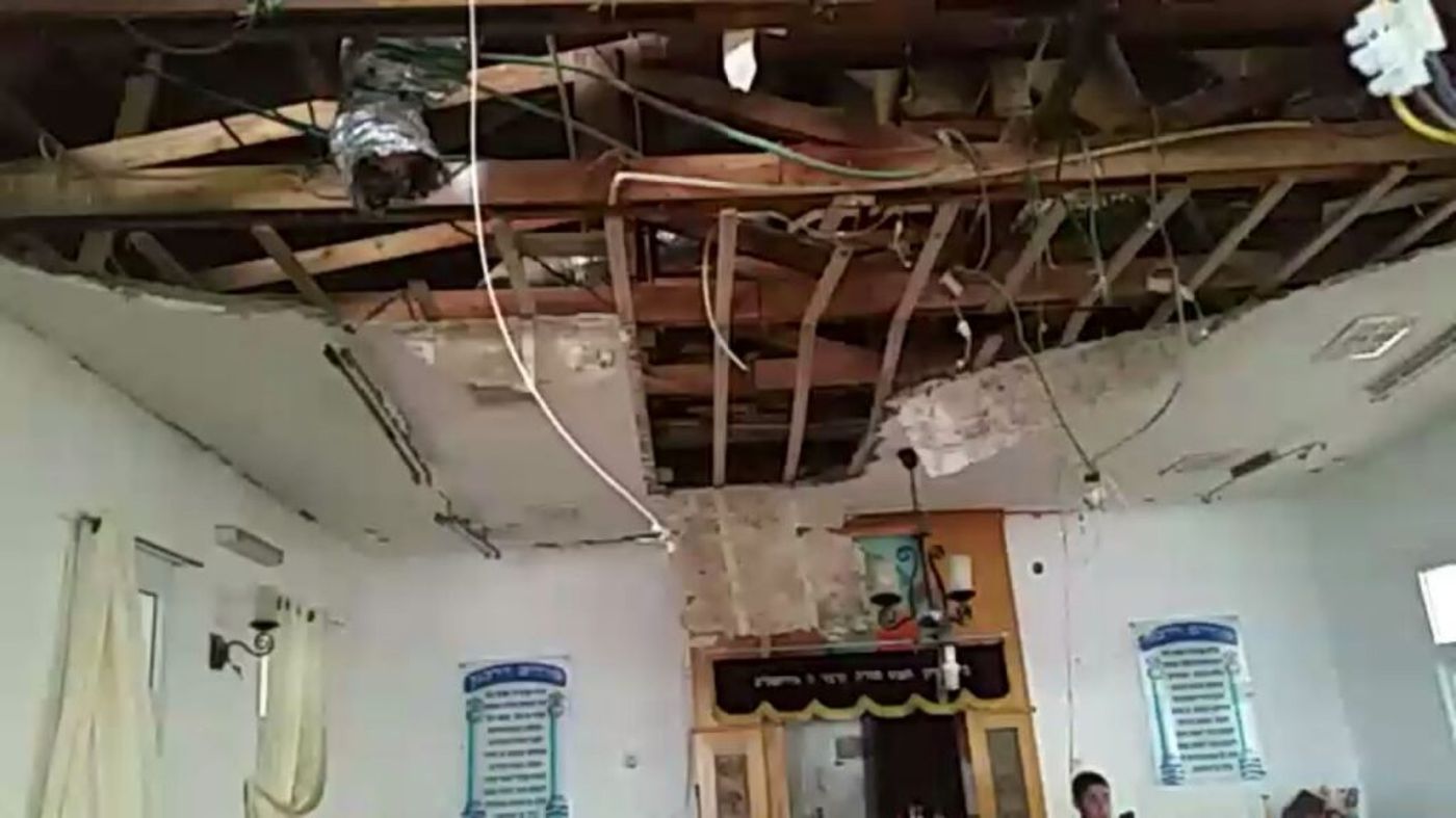 השריפה במחסן הזיקוקים: בית הכנסת נחרב בפיצוץ