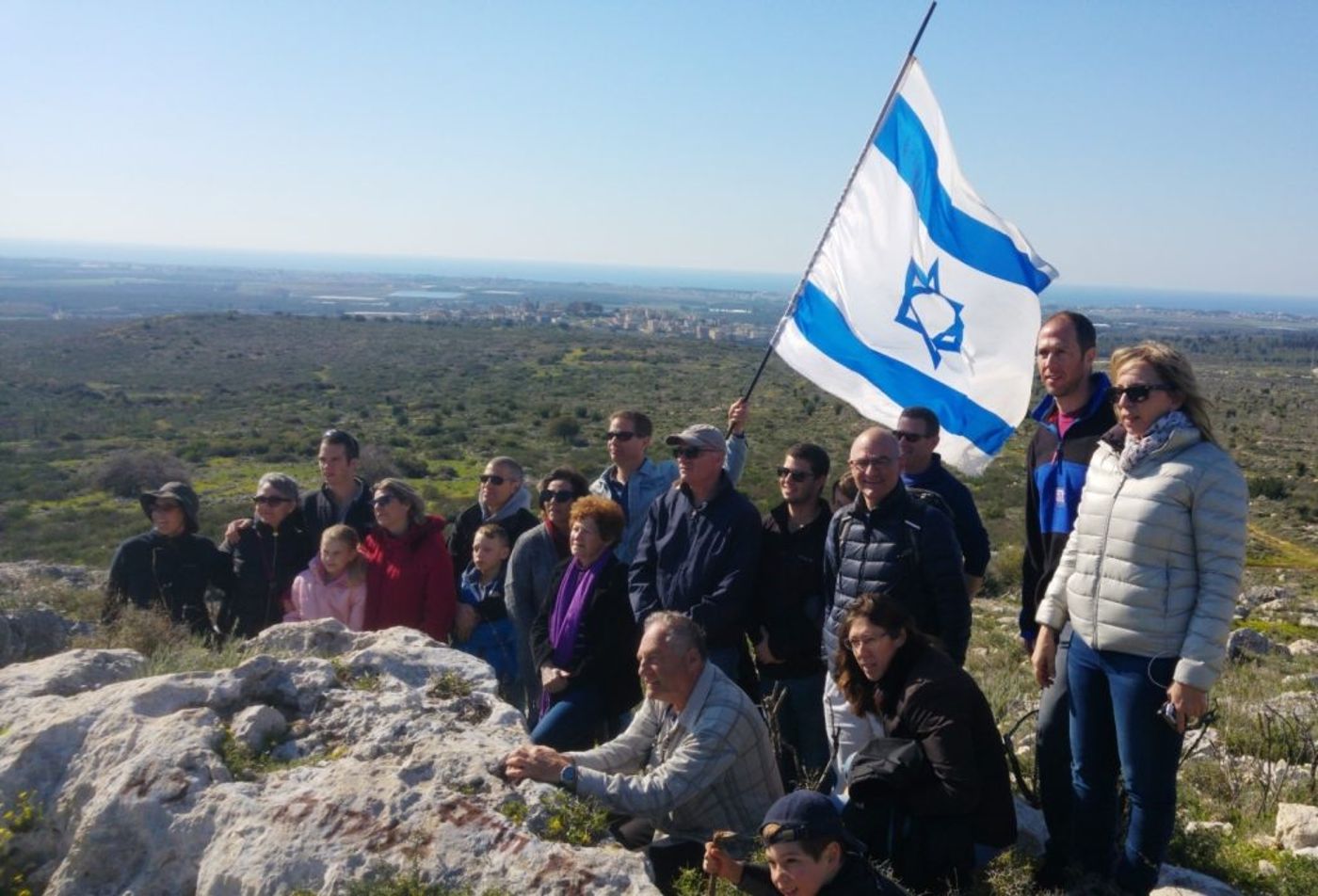 משפחת פחטר באזכרה השנתית לזכר יחיעם הי"ד