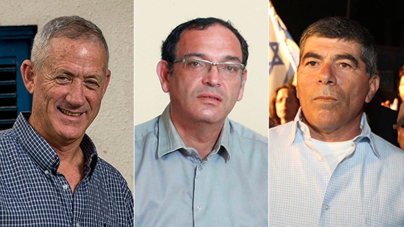 פירון, אשכנזי וגנץ הכריזו על הקמת תנועה חדשה