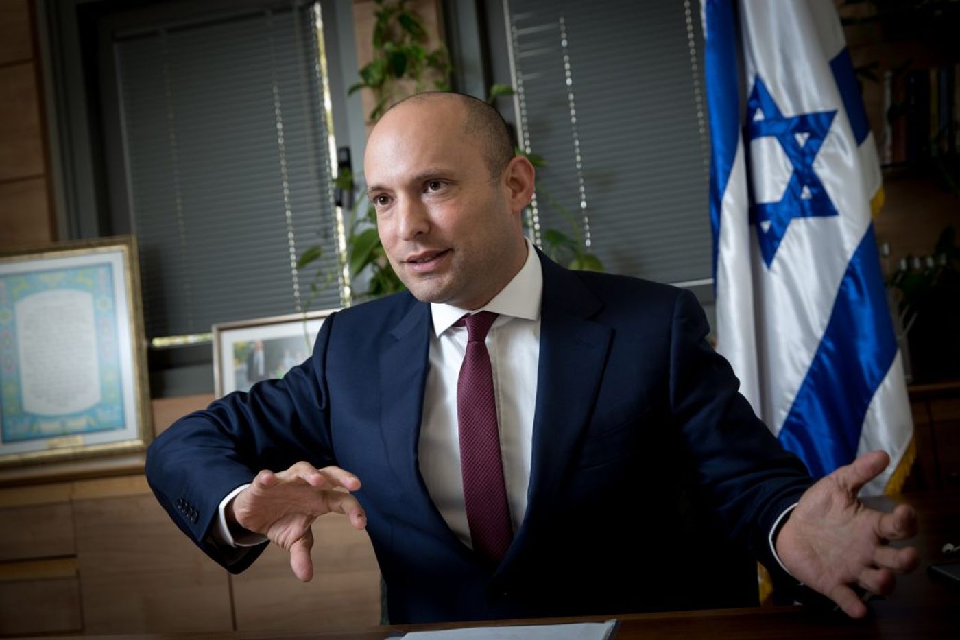 עשינו מהפכה בחינוך. בנט (מרים אלסטר/פלאש90)