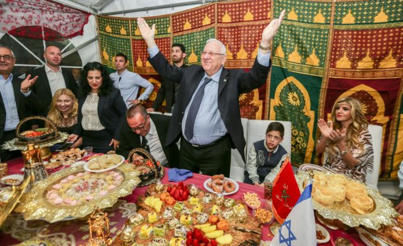 הנשיא רובי רבלין חוגג באשקלון