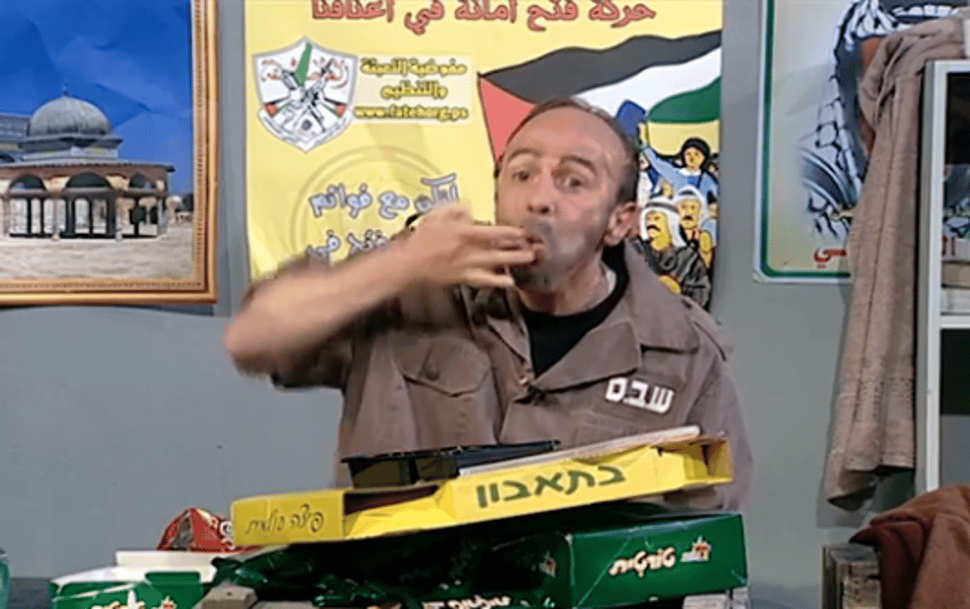 צפו: סרטון התגובה ל'סערת הטורטית' של מרואן ברגותי