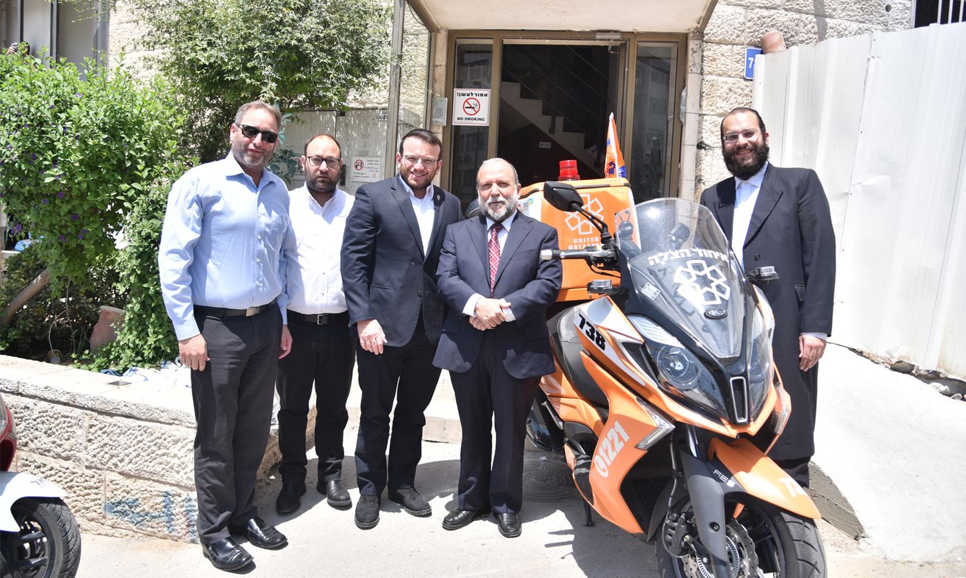 סגן שר האוצר יצחק כהן בסיור ב"איחוד הצלה"