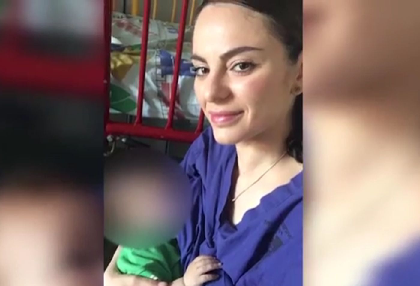 "פלסטינית" נפצעה קשה; יהודיה הניקה את בנה