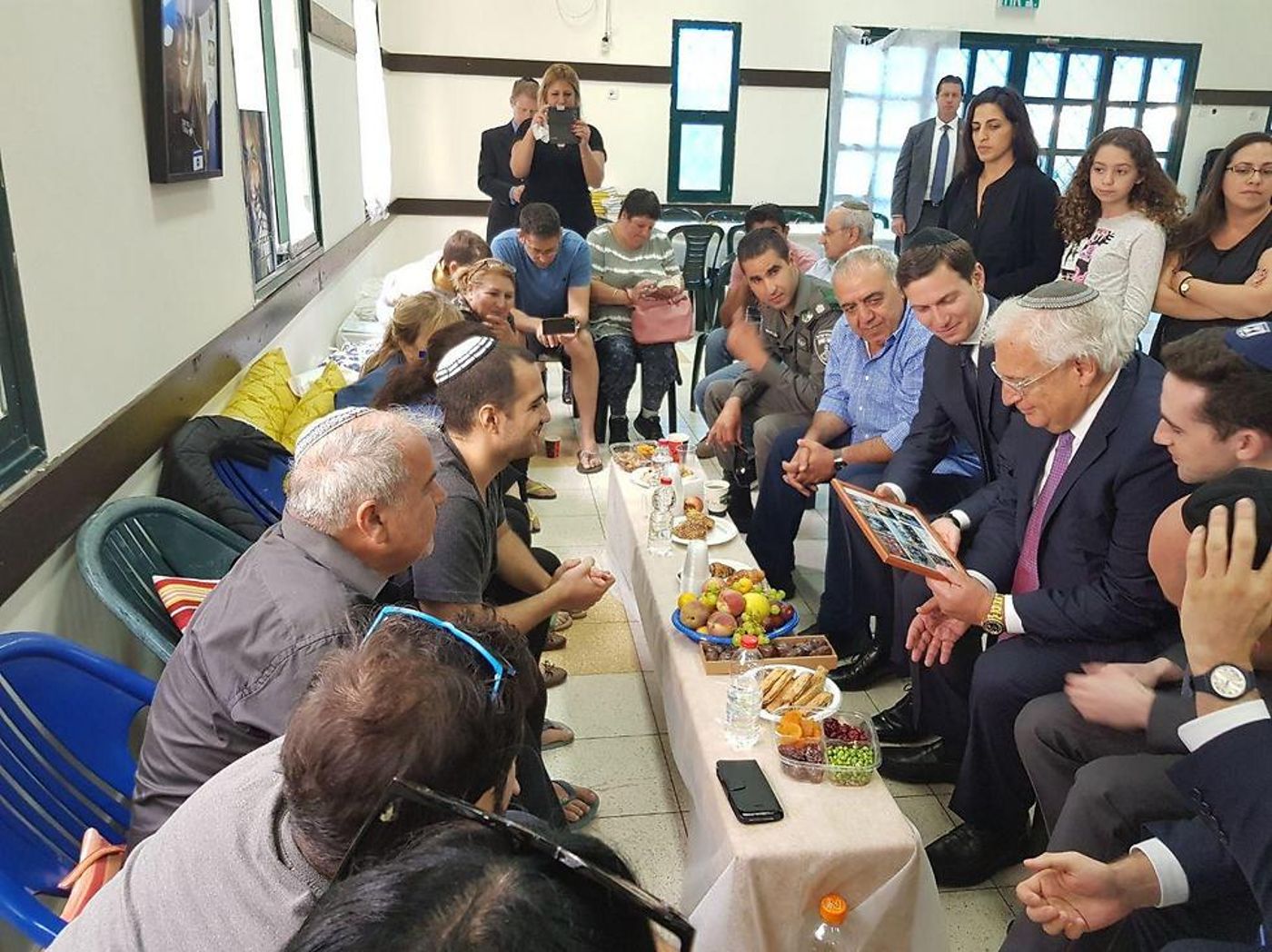 חתנו של טראמפ הגיע לבית משפחת מלכא