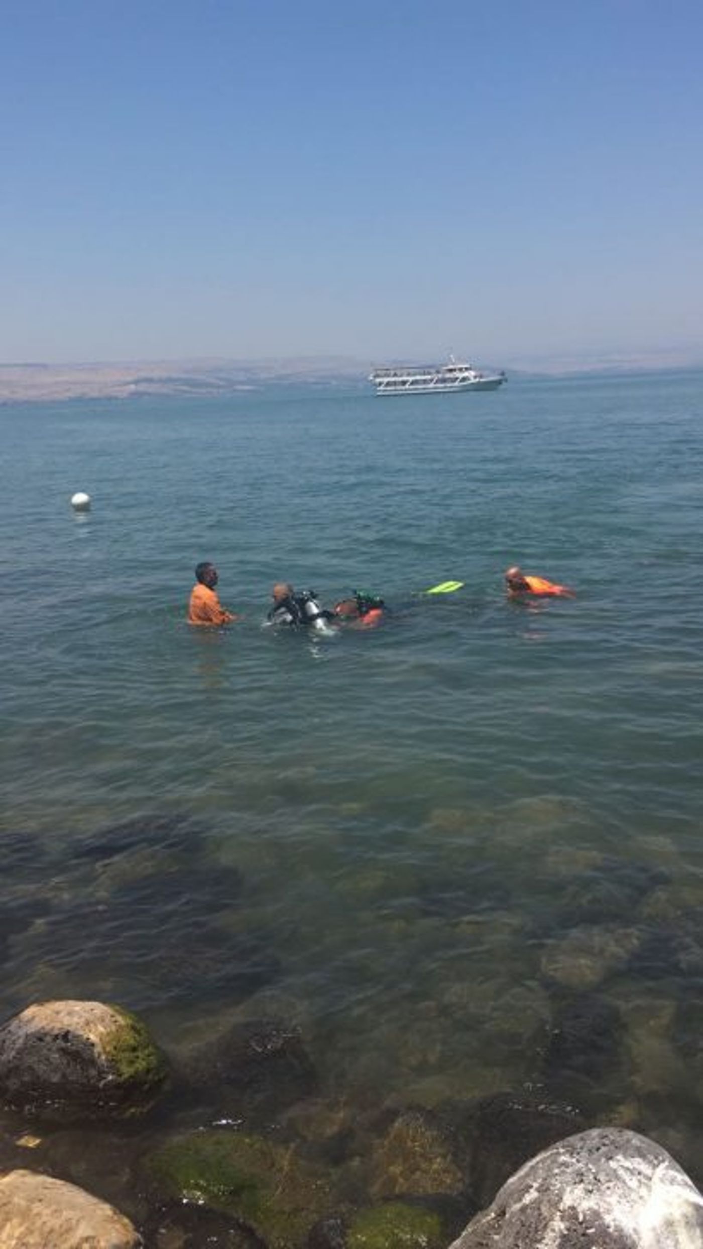 חיפוש אחרי הנעדר בכנרת (דוברות המשטרה)