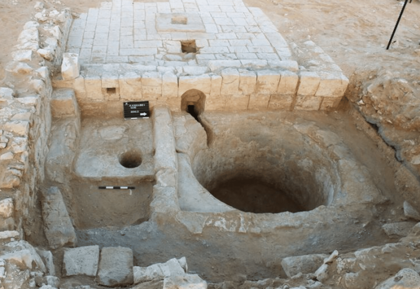 במקרה: נחשפה גת מרשימה לייצור יין בת כ-1600 שנה