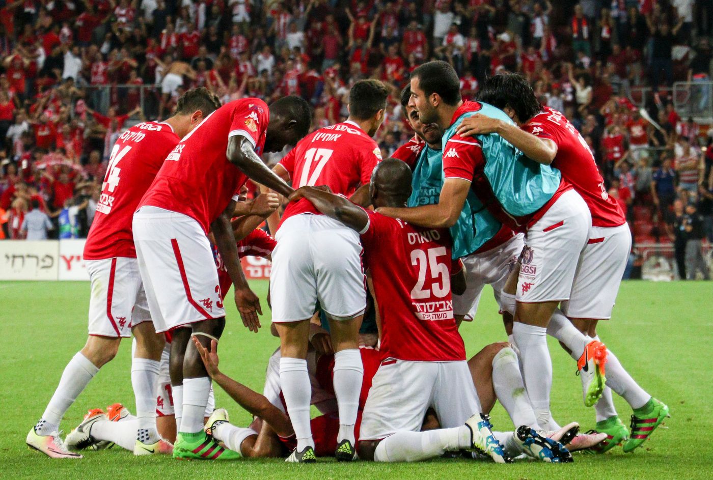 הפועל באר שבע ניצחה את לודוגרץ הבולגרית 2:0
