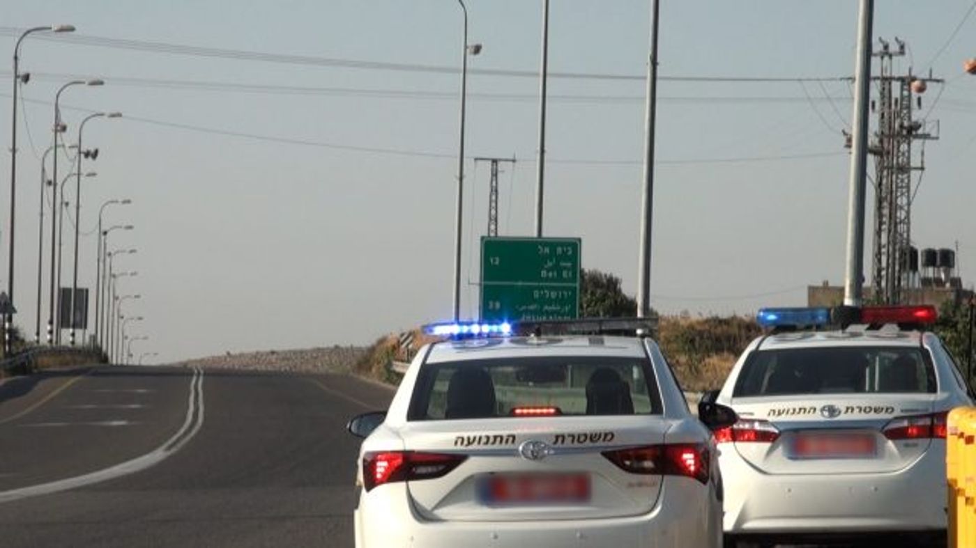 משטרת ישראל במבצע אכיפה בכבישי יו"ש