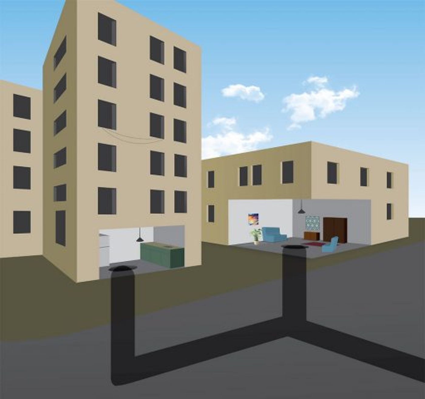 מנהרות במרחק קילומטר מהגבול שצה"ל חשף (דובר צה"ל)