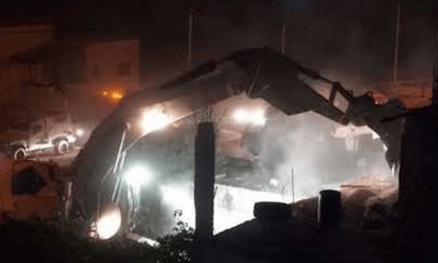 צפו: הריסת בית המחבל מהטבח בחלמיש