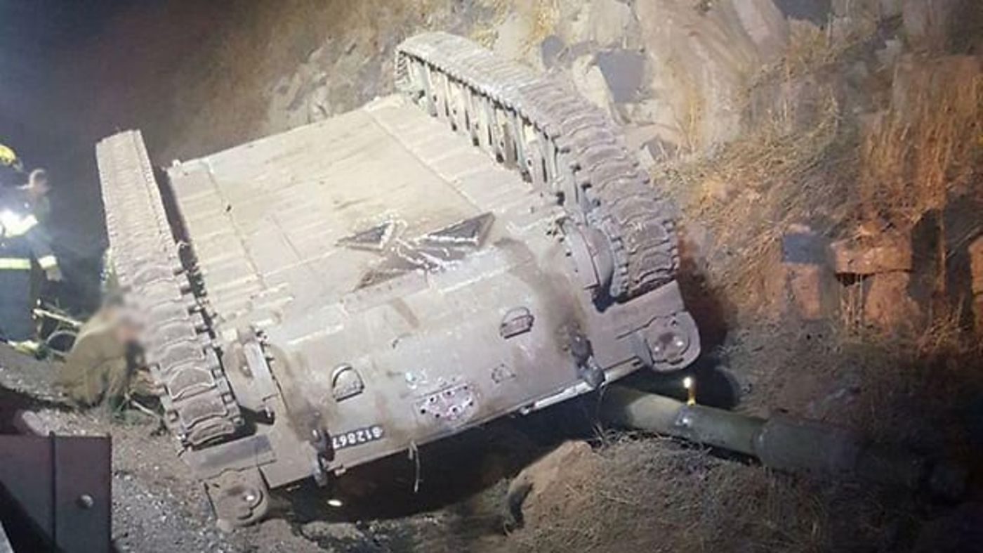 קצין ולוחם צה"ל נהרגו מהתהפכות תותח בגולן