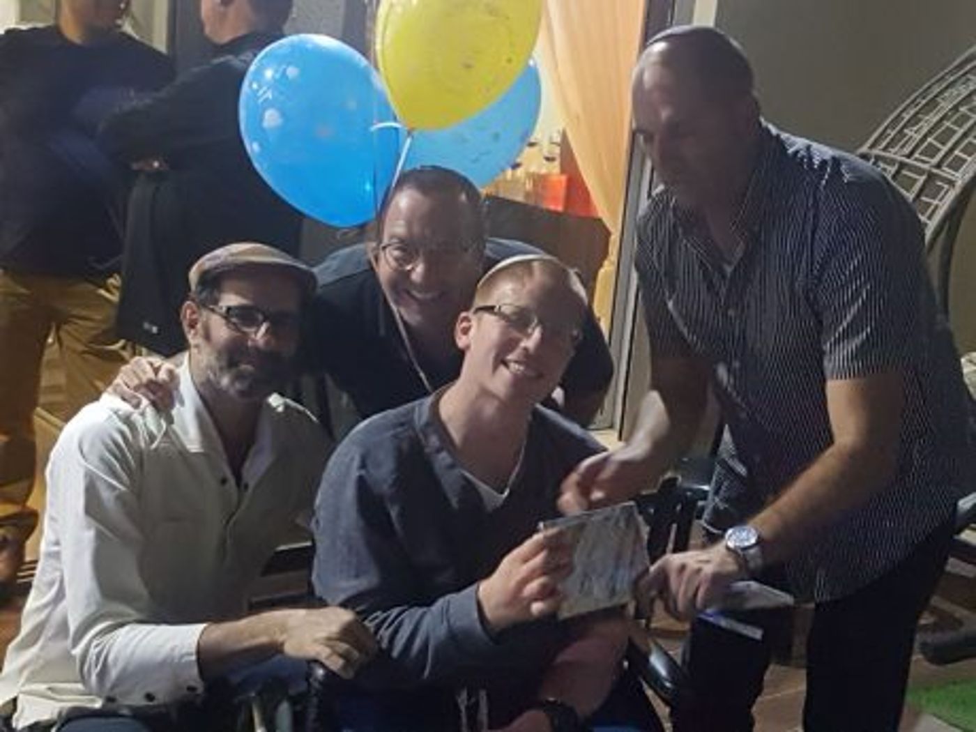 תיעוד מרגש: חגיגות יום הולדת ליהודה הישראלי.צפו