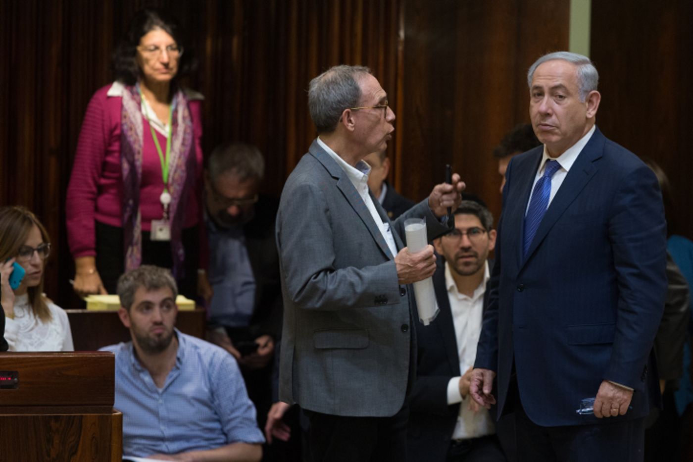 הח"כ מהאופוזיציה בנאום מלא שבחים לנתניהו
