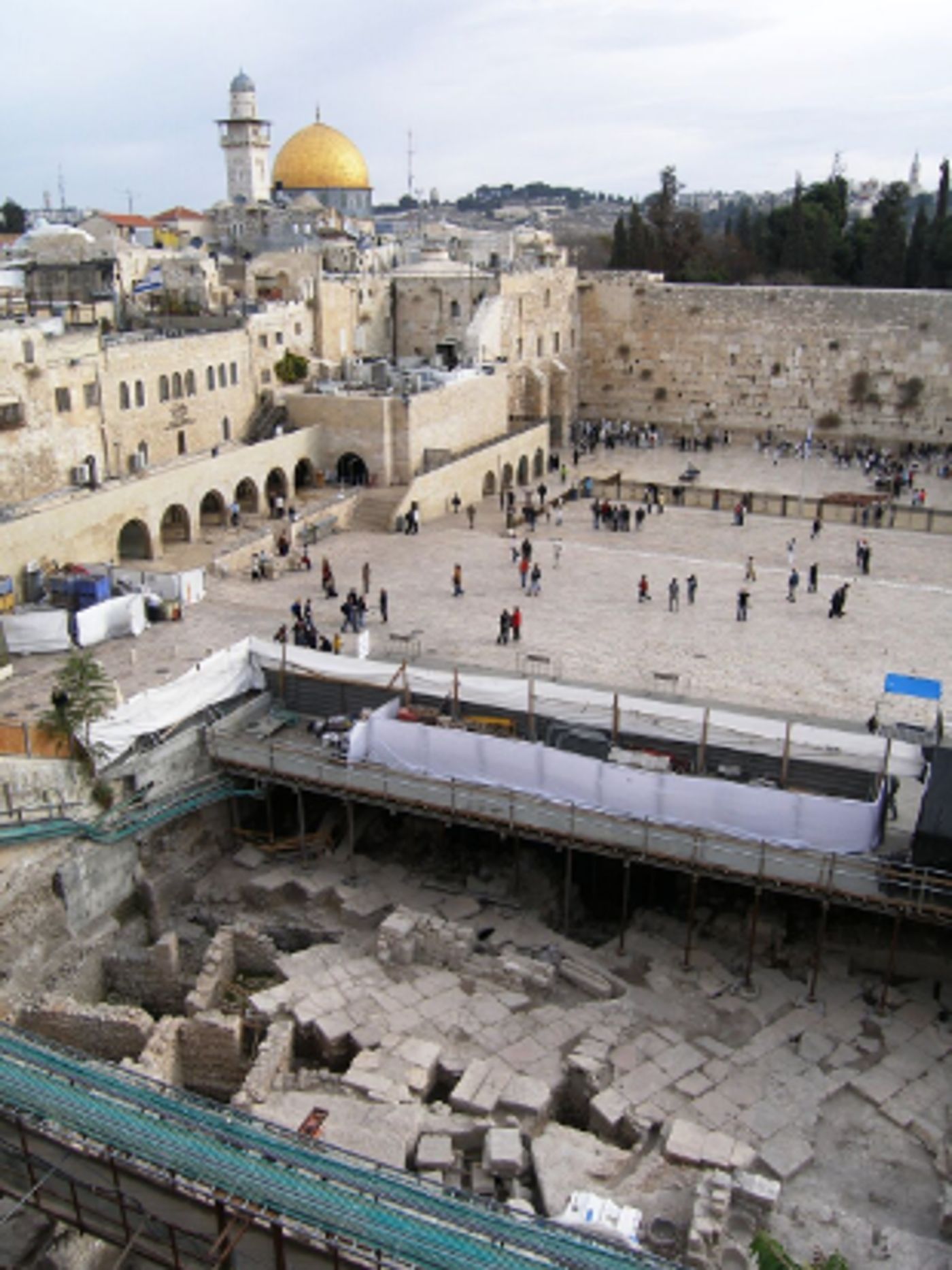 "לשר העיר": תגלית מרהיבה ברחבת הכותל המערבי. צפו