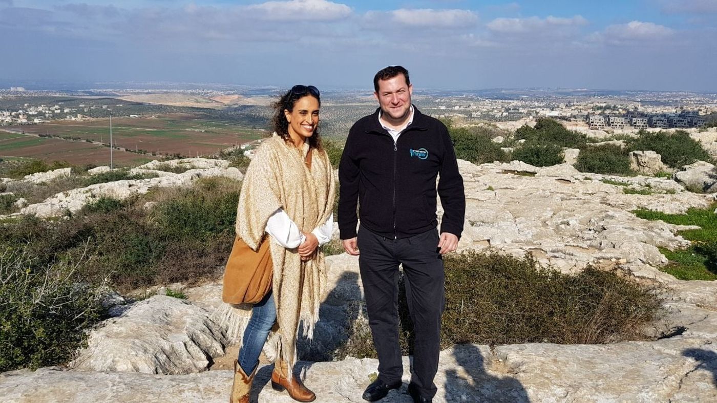 שעות לפני הפיגוע: אחינועם ניני הגיעה לבקר בשומרון