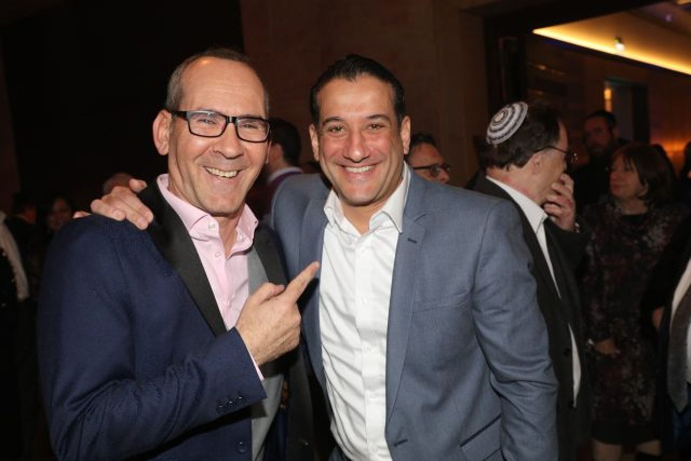 ישי לפידות חגג 20 וכל הברנז'ה הגיעה לפרגן•צפו