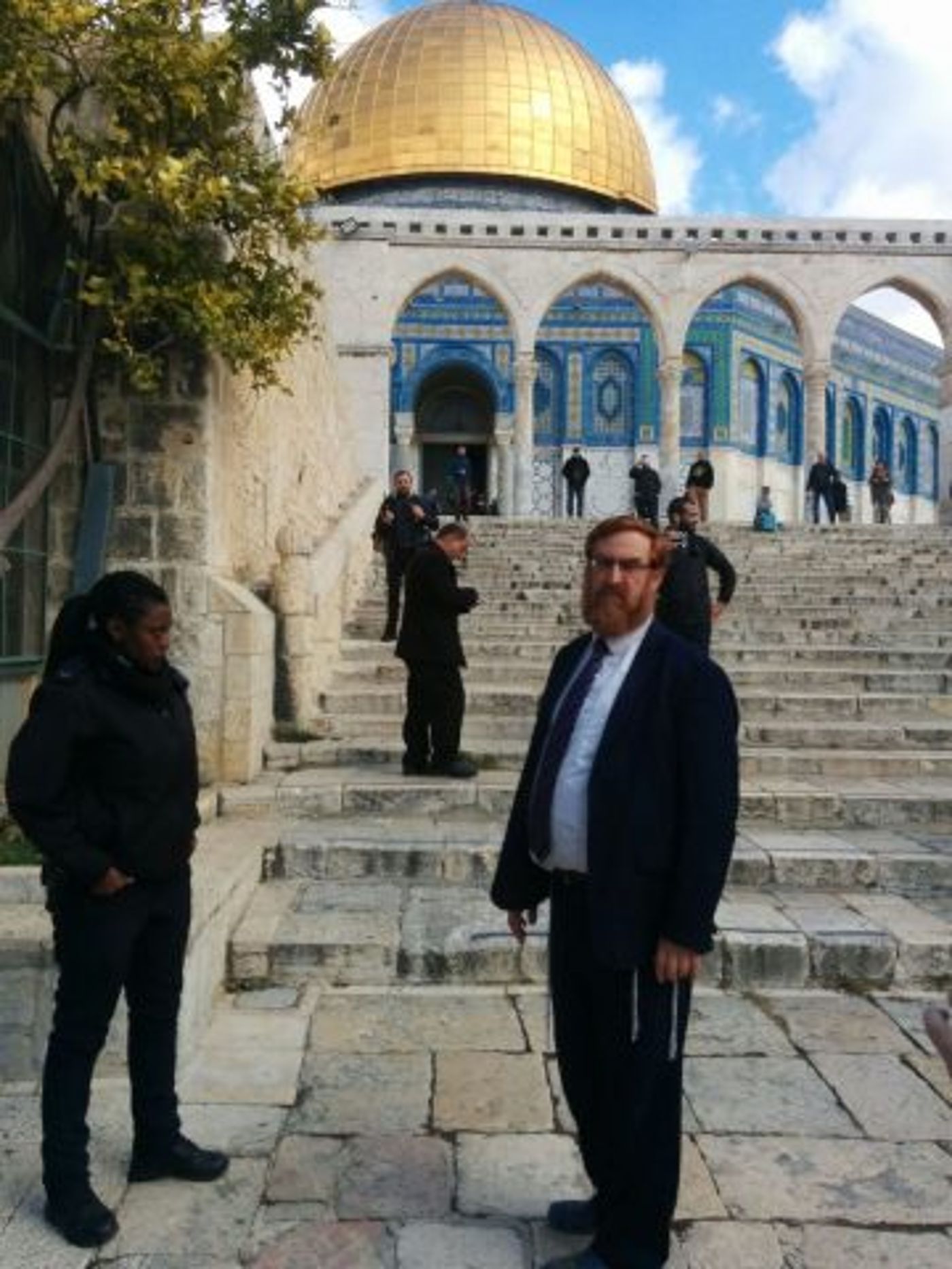 גליק בהר הבית בינואר האחרון