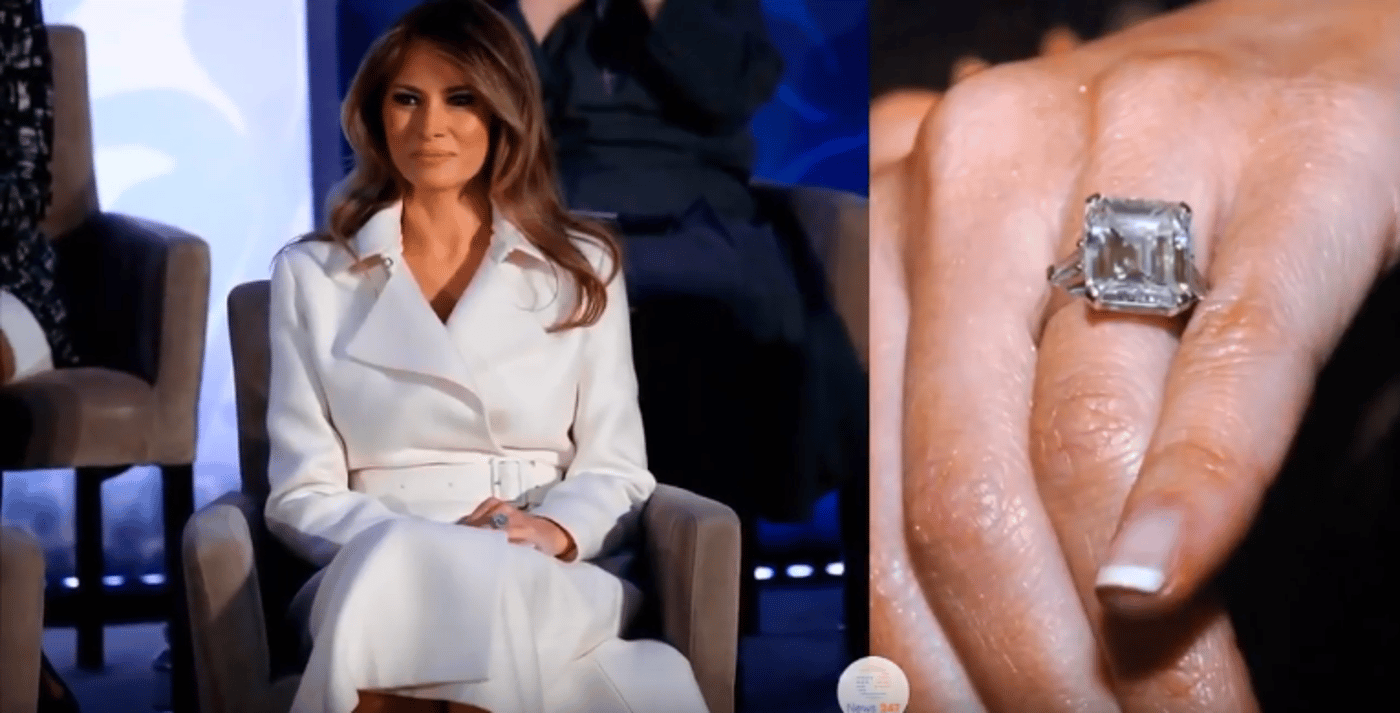 לא קיבל הנחה: כמה עלתה טבעת האירוסין של מלניה?