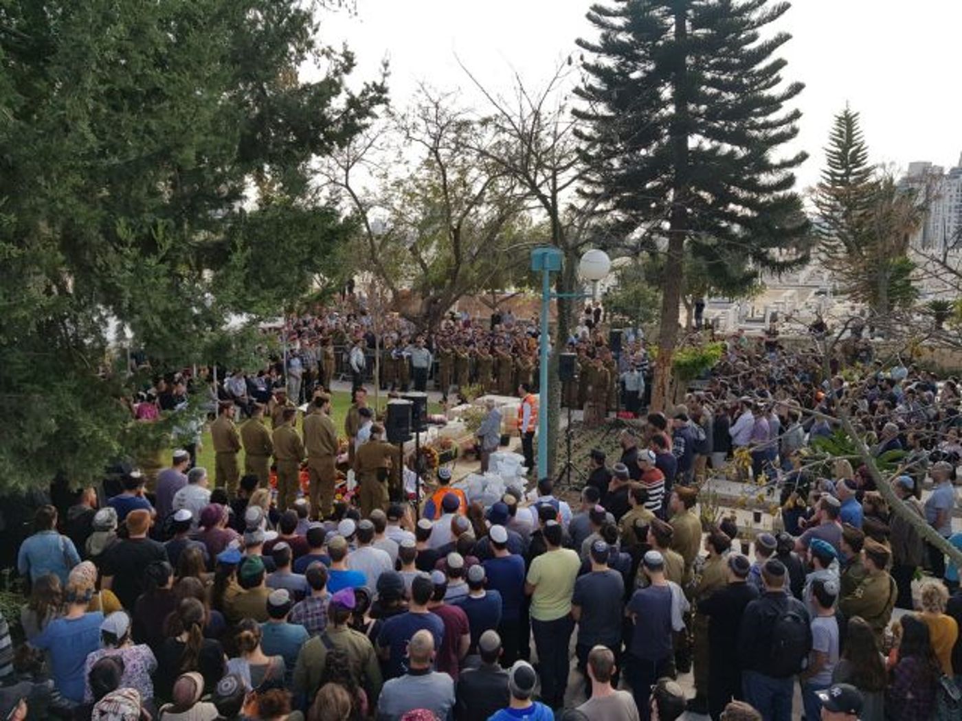 שילה הובא למנוחות: "הכל בגדלות,באזרחות וגם בצבא"