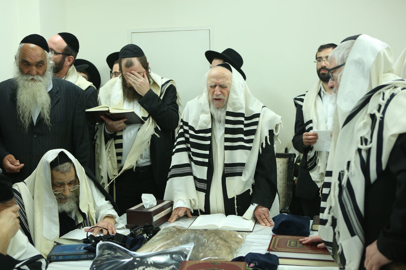 הרב שמואל אוירבך זצ"ל תמים הלב; הרב אבינר סופד